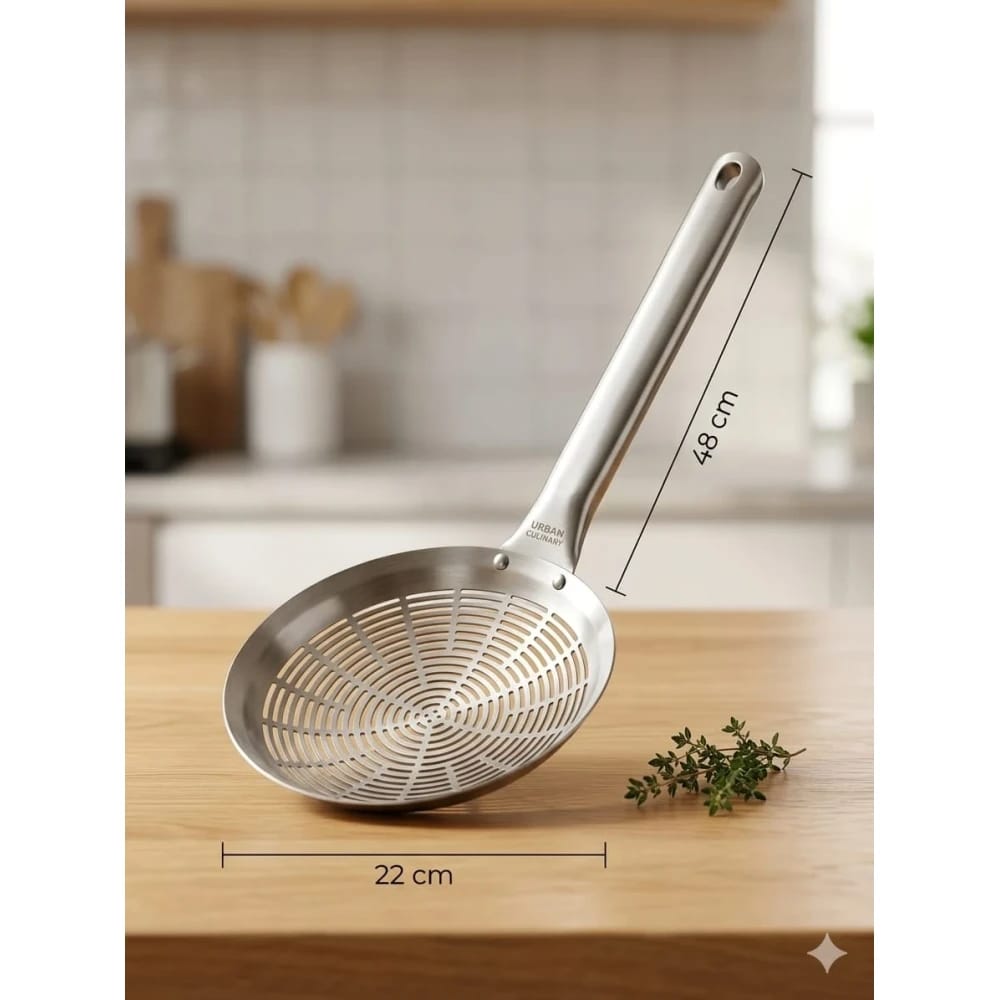 Urban Culinary Stainless Steel Spider Strainer & Skimmer 48*22CM