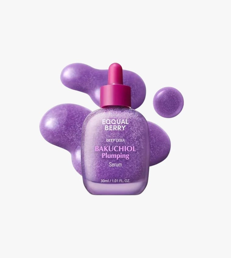 سيروم EQQUALBERRY  مضاد للشيخوخة من إيكوال بيري بتصميم جاذب بالباكوتشيول لجميع أنواع البشرة