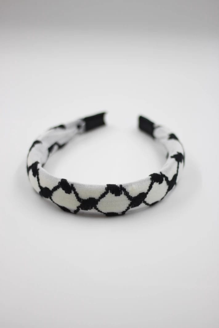 Palestinian Keffiyeh Hair Hoop