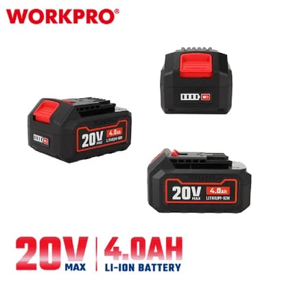 20V 4Ah Rechargeable Battery by WORKPRO (WP395002)