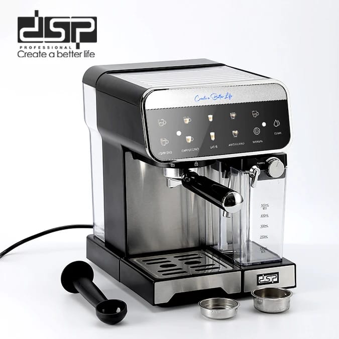 DSP Full Touch Espresso Machine with Milk Tank