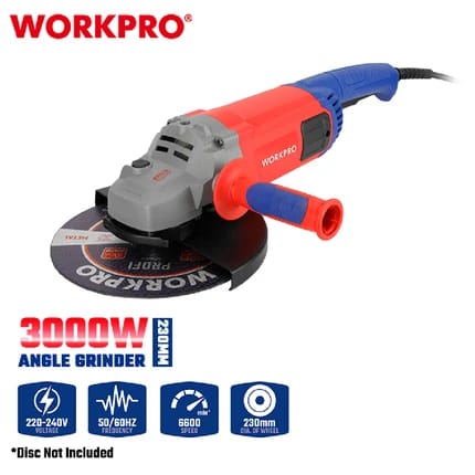 9-Inch 3000W Workpro Grinder (WP472005)