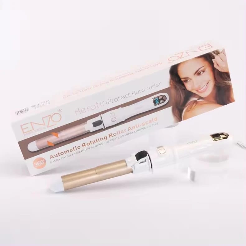 Automatic Rotating Wide Hair Curler by Enzo with 980°F Power