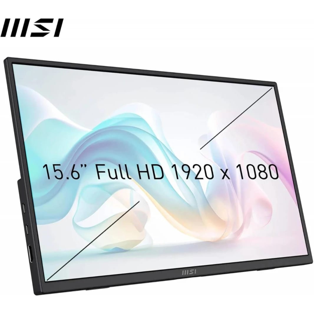 MSI PRO MP165 E6 Portable Monitor 15.6-Inch FHD