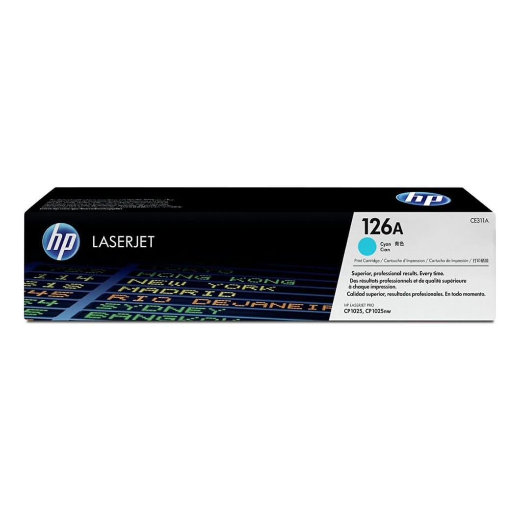 HP 126A Cyan Laser Cartridge