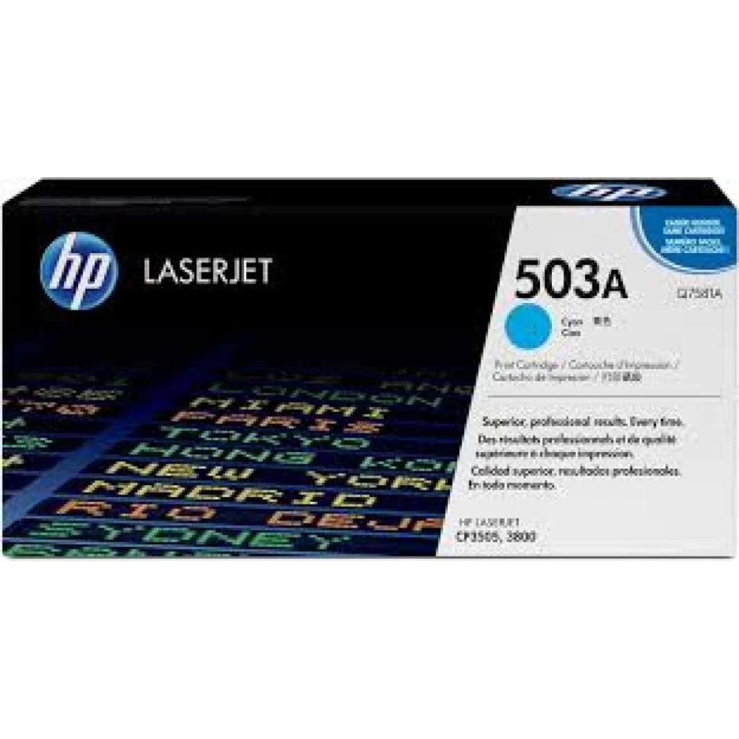 HP Cyan Toner Cartridge for CLJ3800