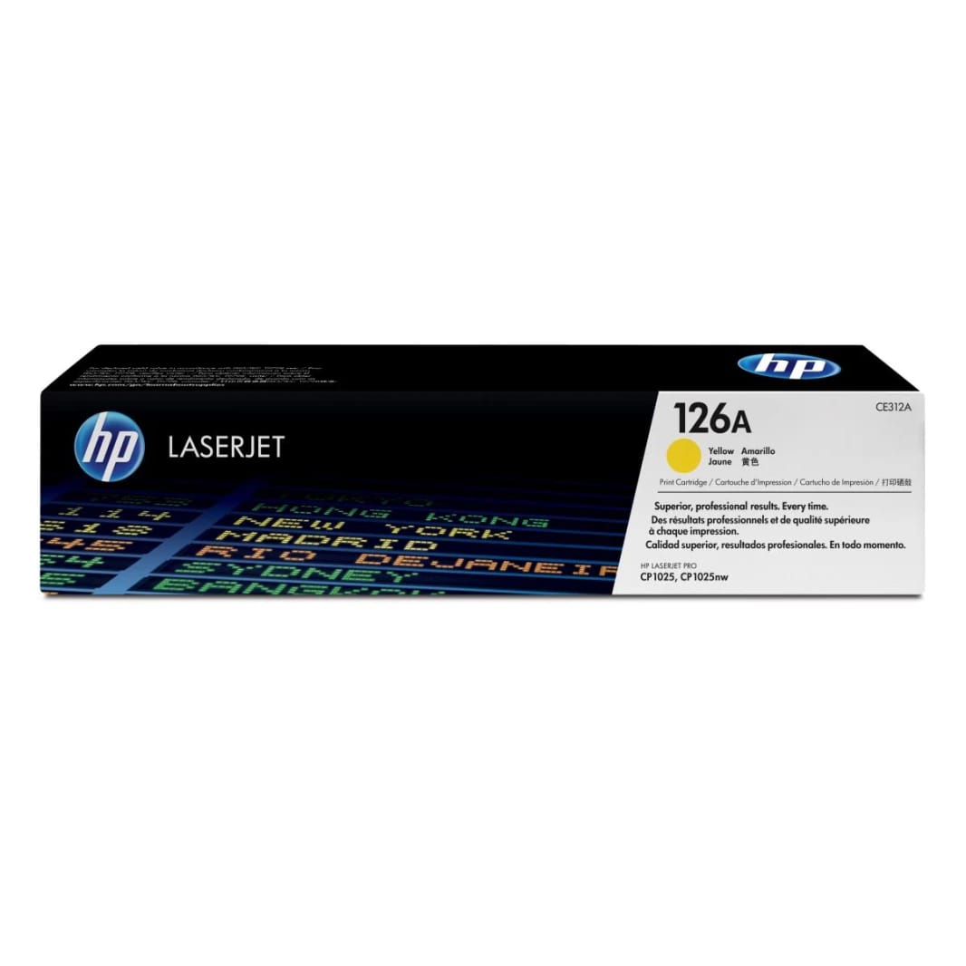 خرطوشة HP ليزر 126A أصفر