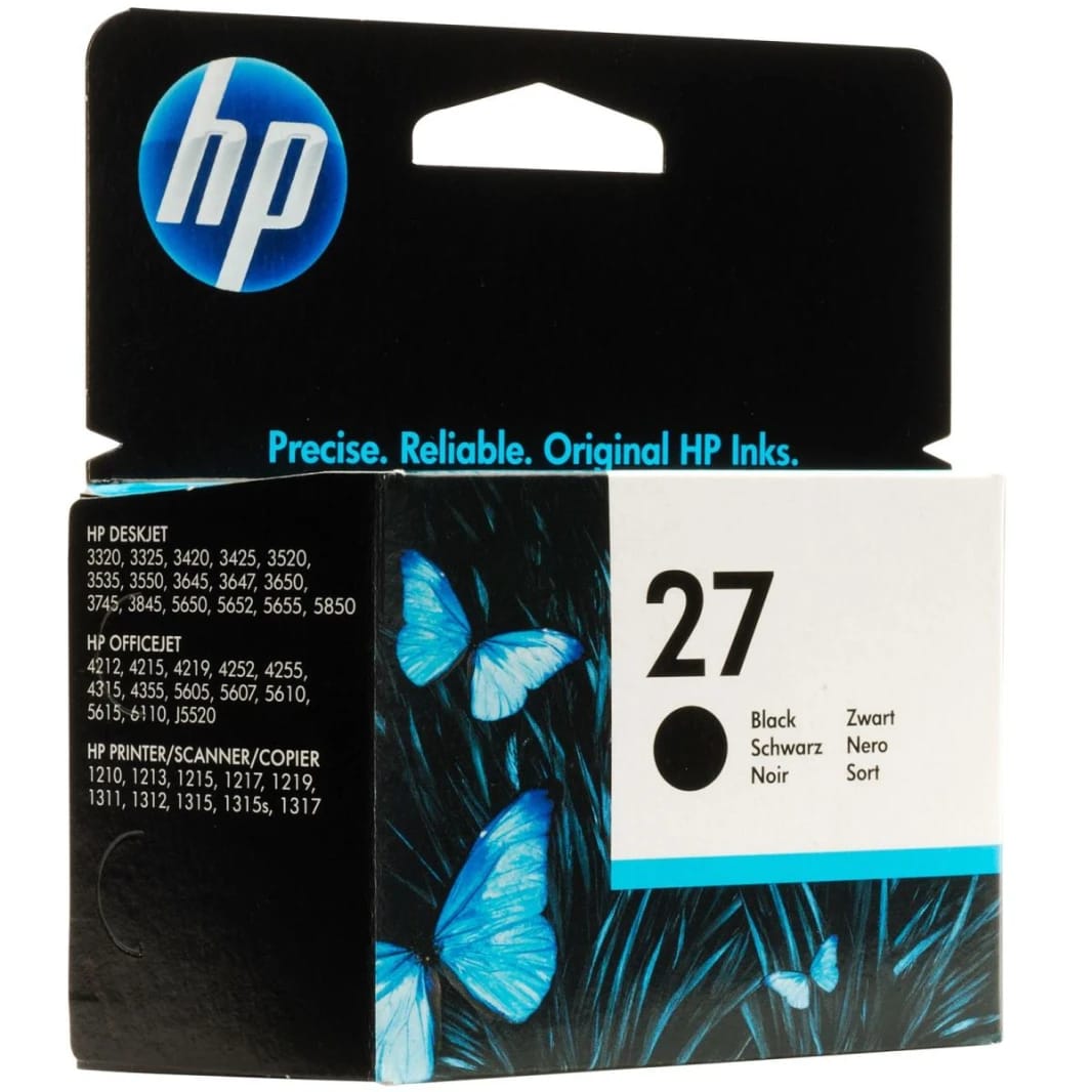 HP Inkjet Cartridge No 27 Black