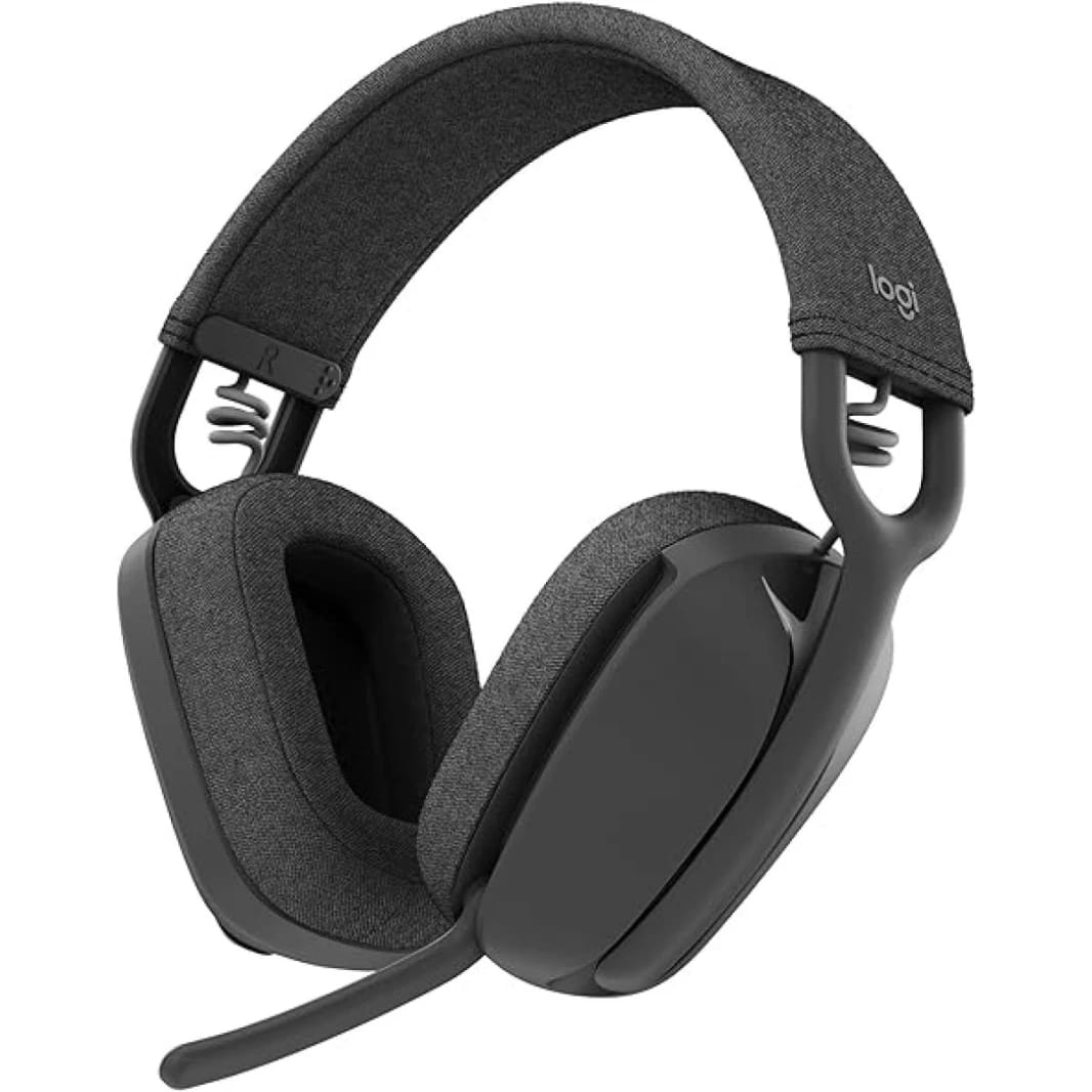 Logitech Zone Vibe 100 Wireless & Bluetooth Over-Ear Headphones - Graphite
