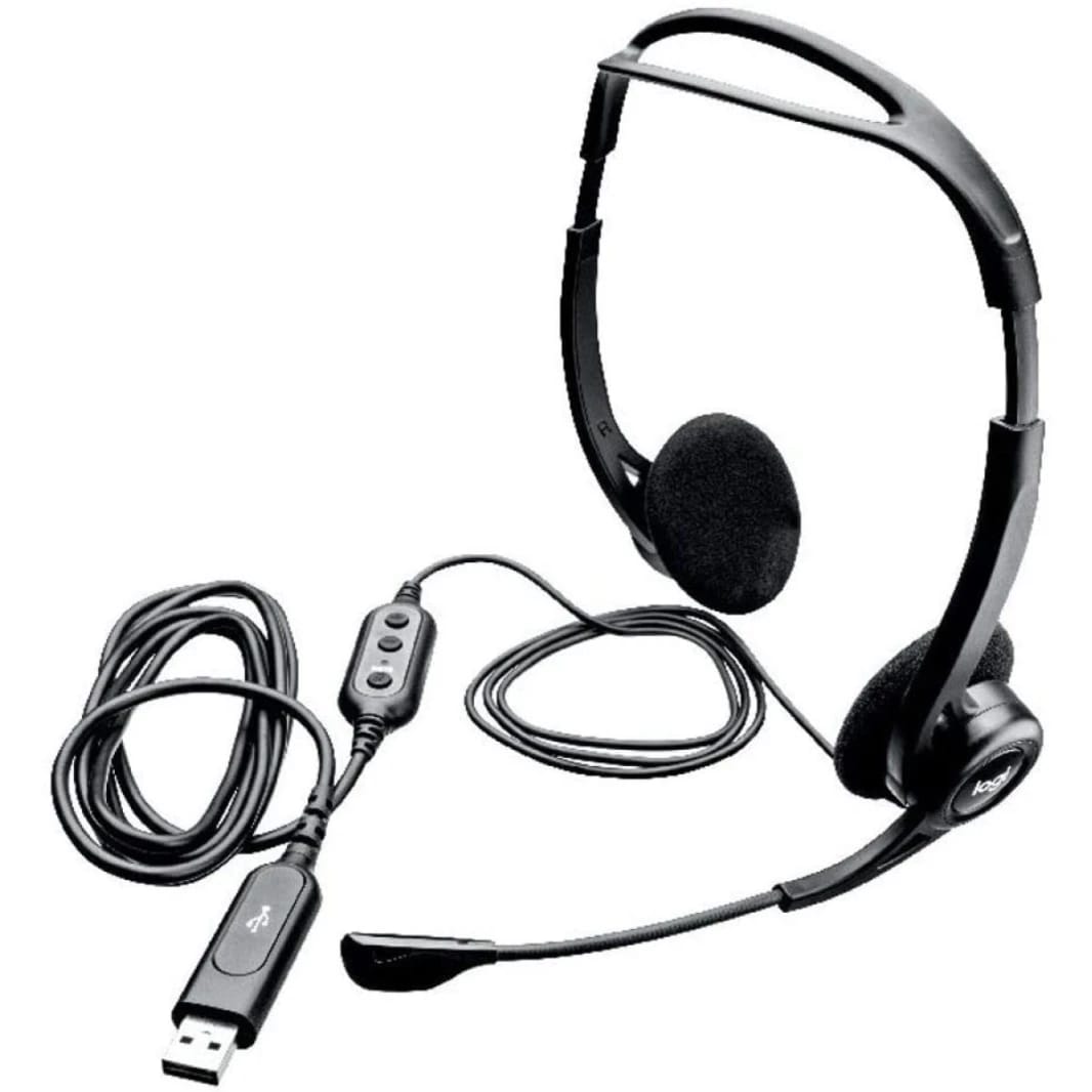 Logitech 960 USB Headset with Noise-Cancelling Mic