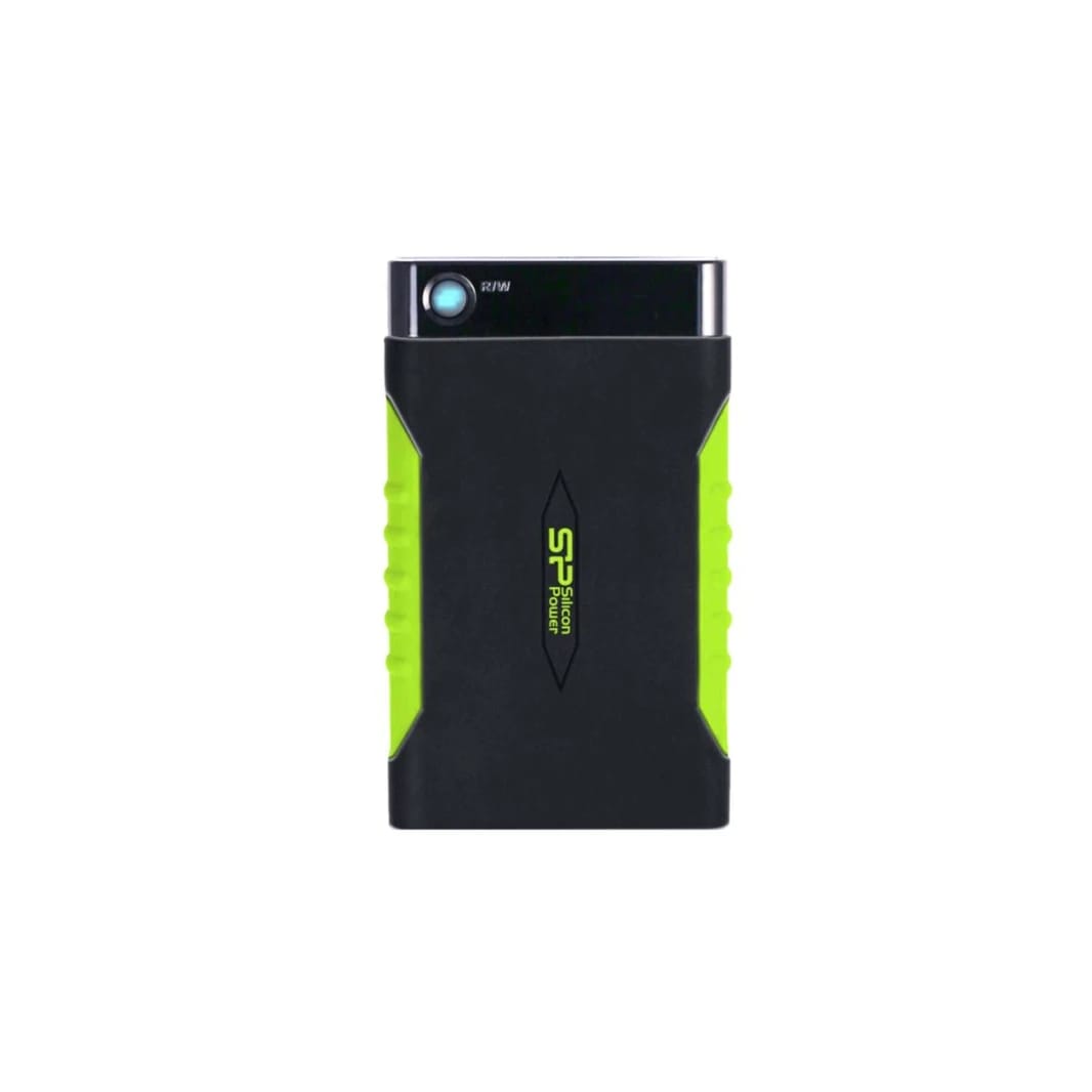 Silicon Power A15 External Hard Disk USB 3.2 Gen 1 2TB - Green