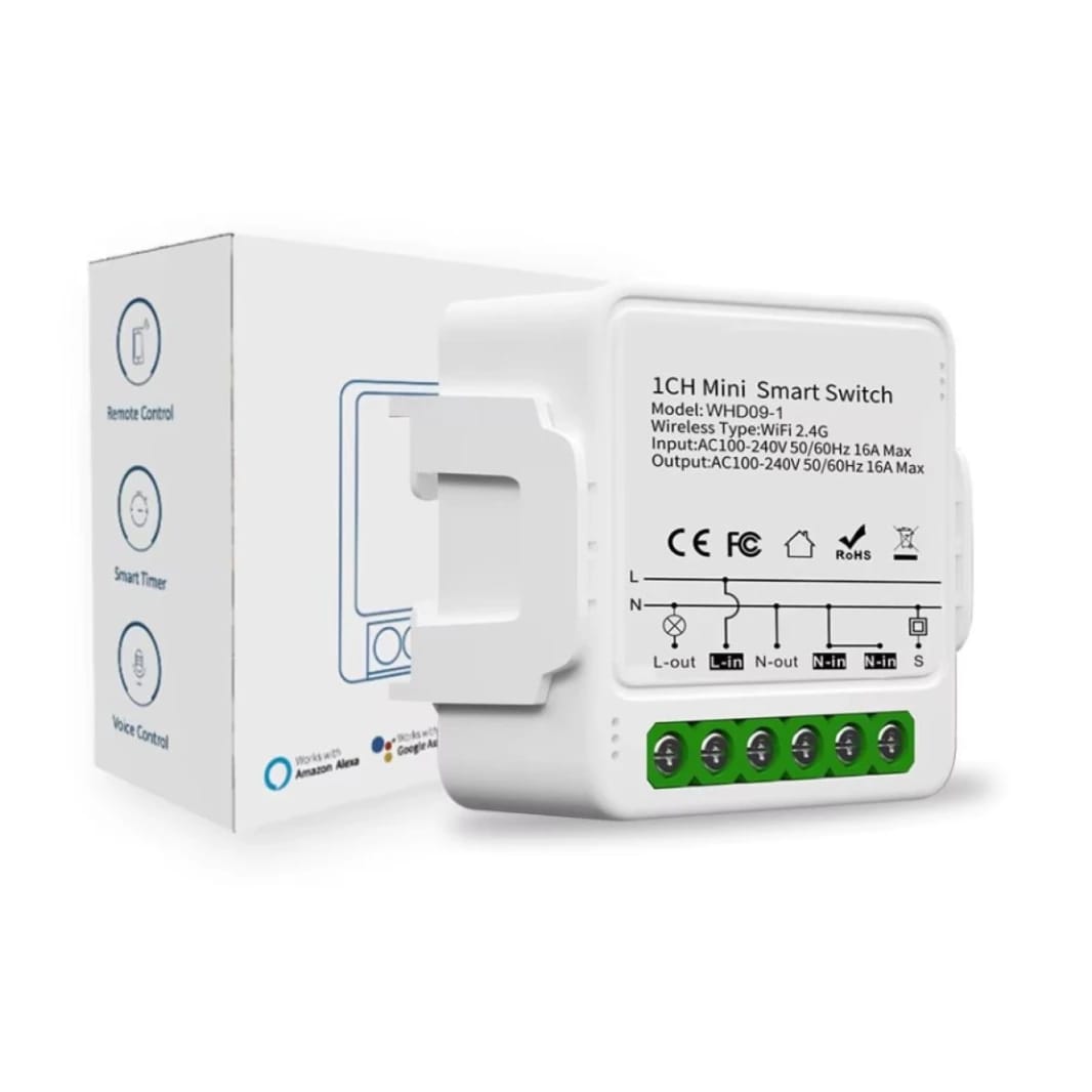 1CH Tuya Wifi Mini Smart Relay Switch