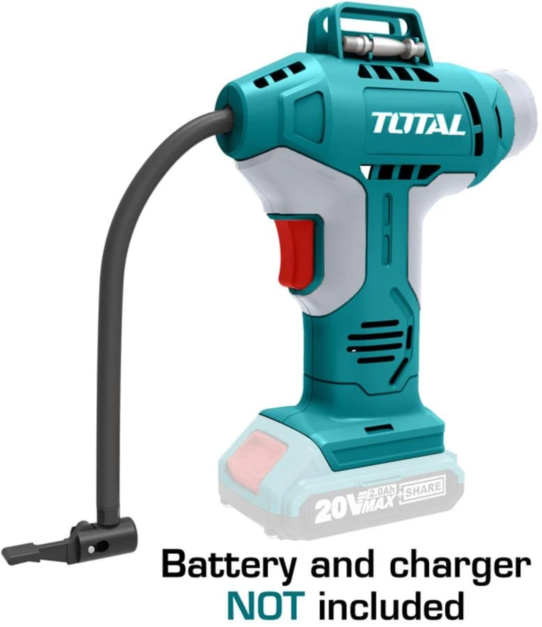 Lithium-Ion Auto Air Compressor 20V 150PSI/10 bar (TACLI2001)