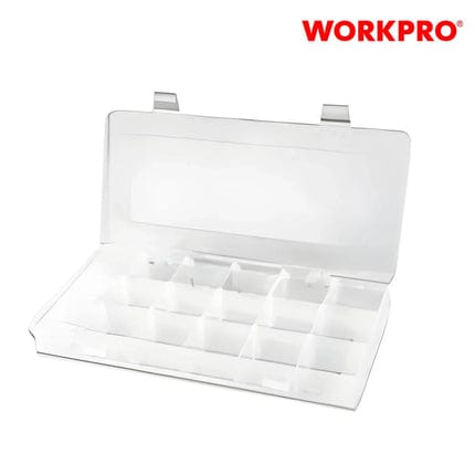Transparent Plastic Organizer Box 18 Compartments by Work Pro (WP283006)