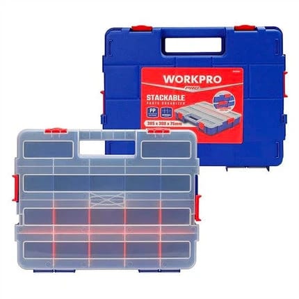 Medium Plastic Organizer Box by Work Pro (WP283007)