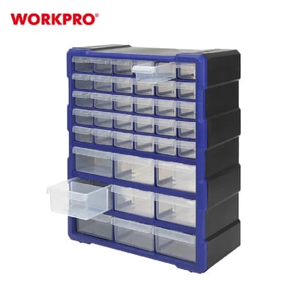 39-Drawer Plastic Organizer Set by WORKPRO