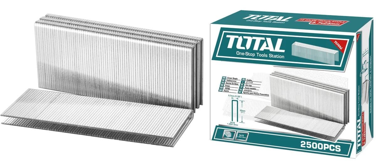 TOTAL Crown Staple 40mm - 2500PCs