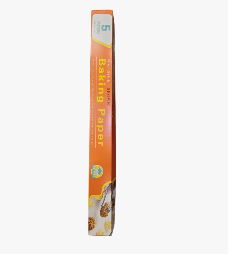 Vibestow Non-Stick Brown Baking Paper for Everyday Use in Baked Goods Kitchen and Professional Bakeries