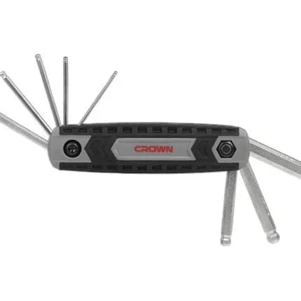 Crown 8-Piece Folding Hex Key Set | CPHOF-BMAX08