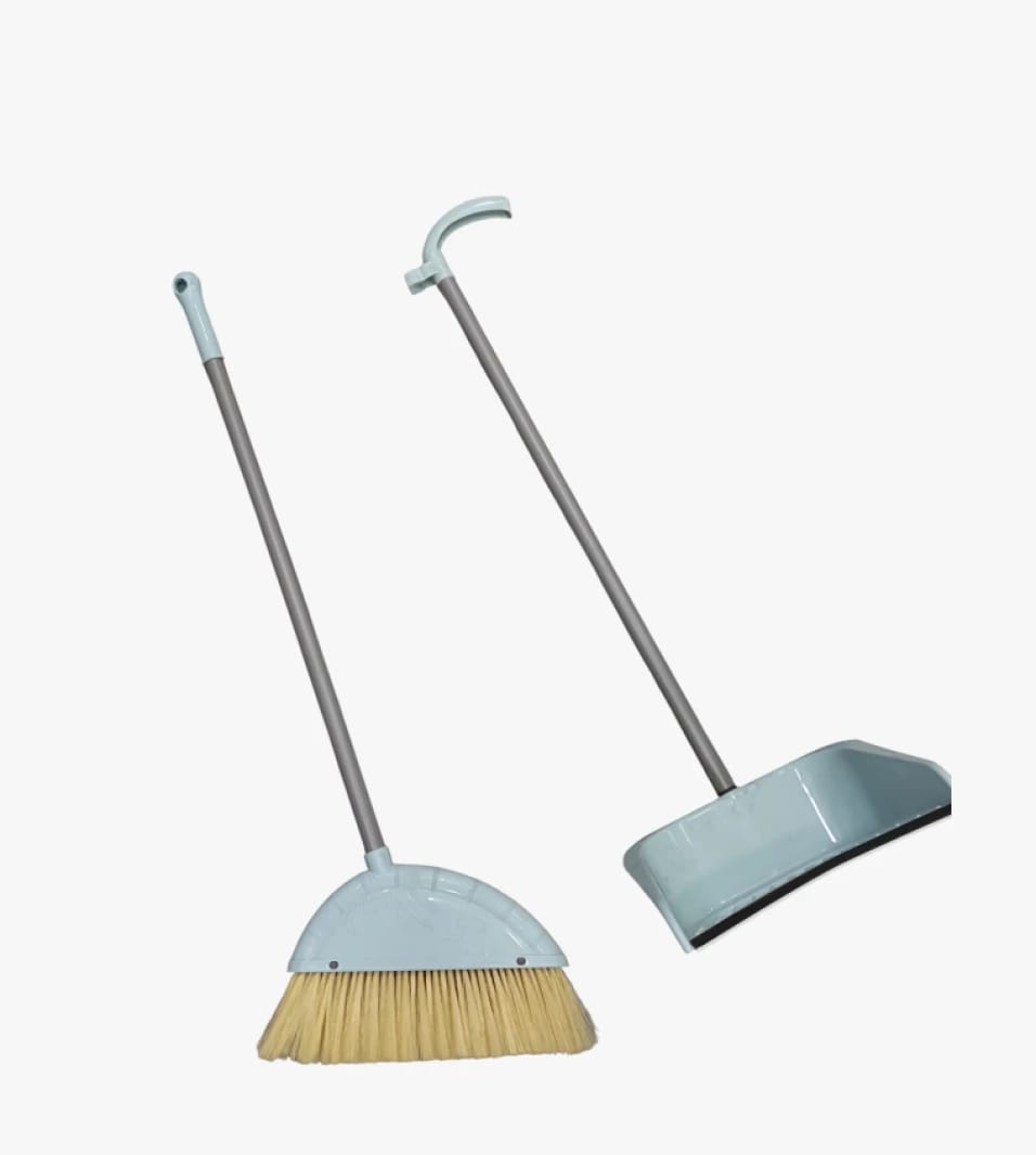 Practical Design Broom and Dustpan Set for Easier and More Efficient Cleaning for Women and Families