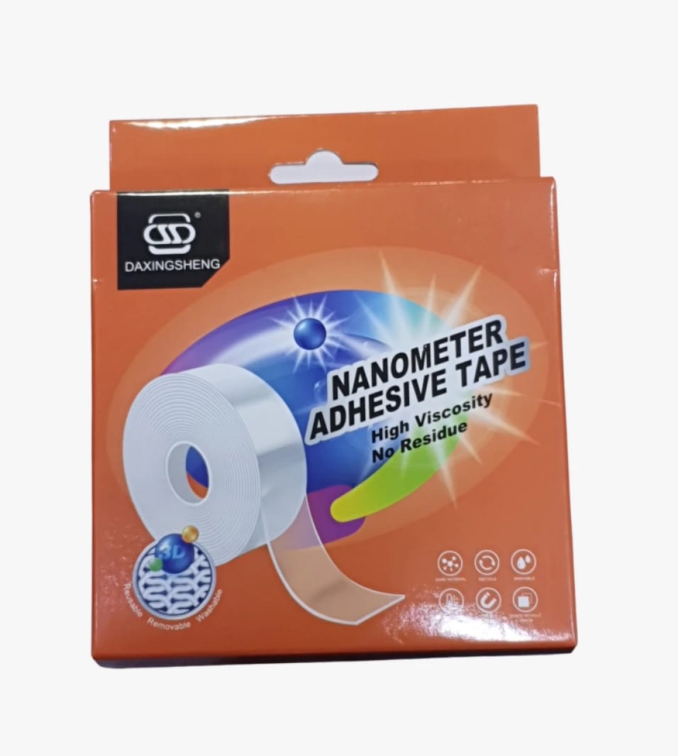 Daxingsheng Nanometer Adhesive Tape for Multiple Surfaces with High Viscosity and No Residue, Perfect for Everyday Use