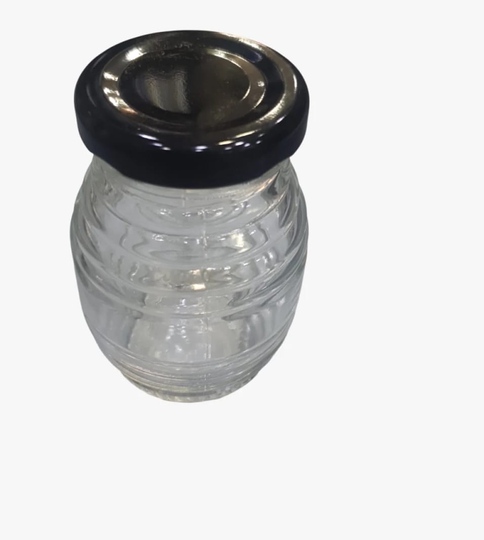 Transparent Glass Jar with Classic Design, Perfect for Storing Spices and Ingredients, Ideal for Daily Use in Home and Professional Kitchens.