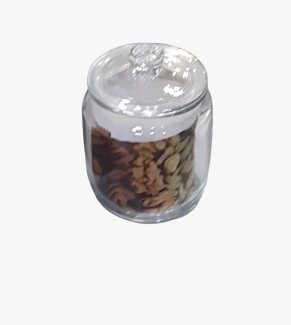 Luxury Glass Jar with Transparent Design Perfect for Storing Spices and Herbs for Home Kitchens
