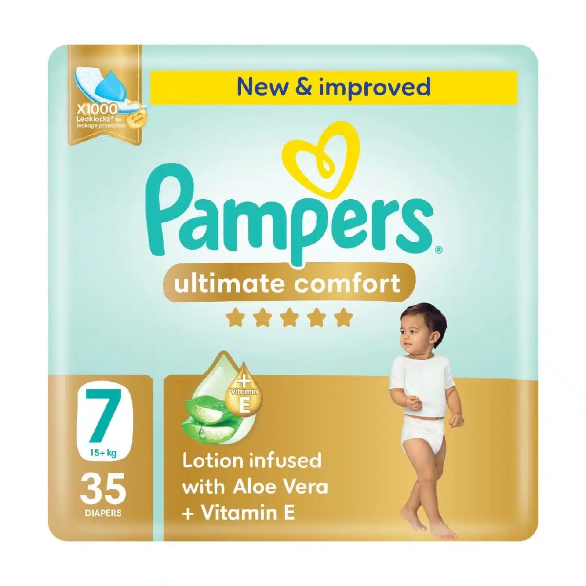 فوط الأطفال Pampers Ultimate Comfort (7) 35