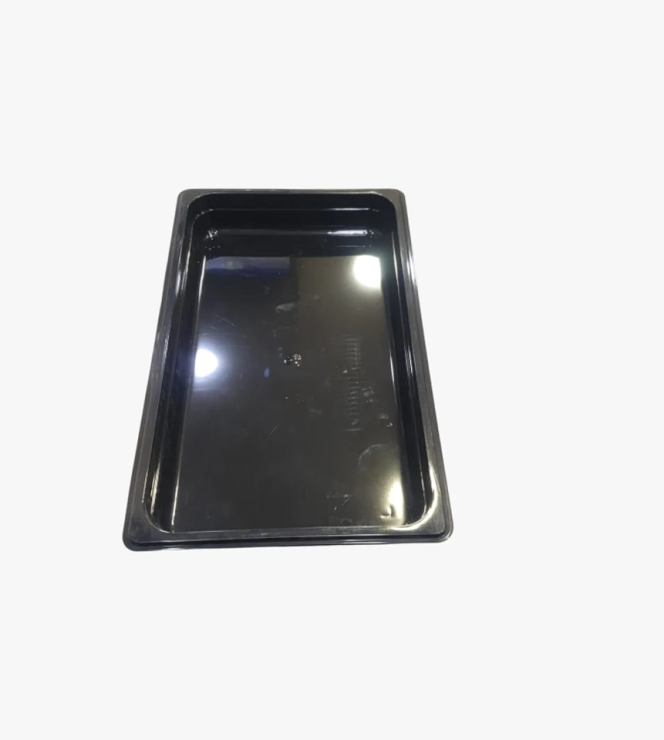 Shuangjian Black Plastic Gastronorm Tray Versatile Design for Commercial and Home Use
