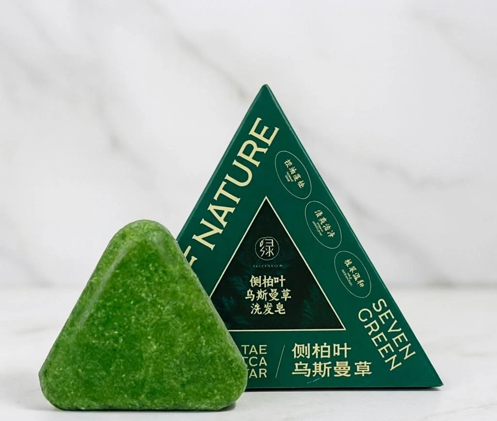 Seven Green Herbal Shampoo Bar