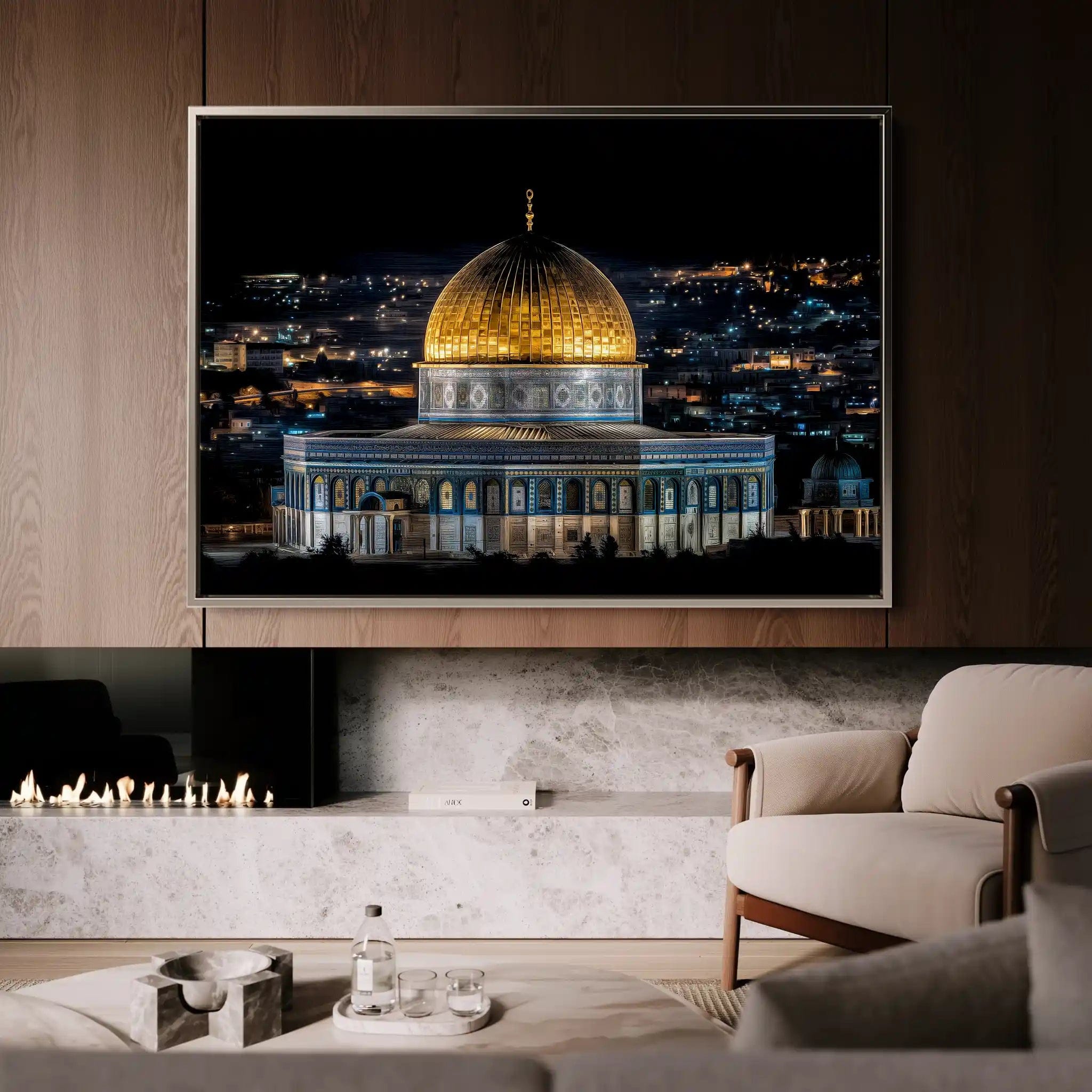 لوحة كانفس فلسطين 127