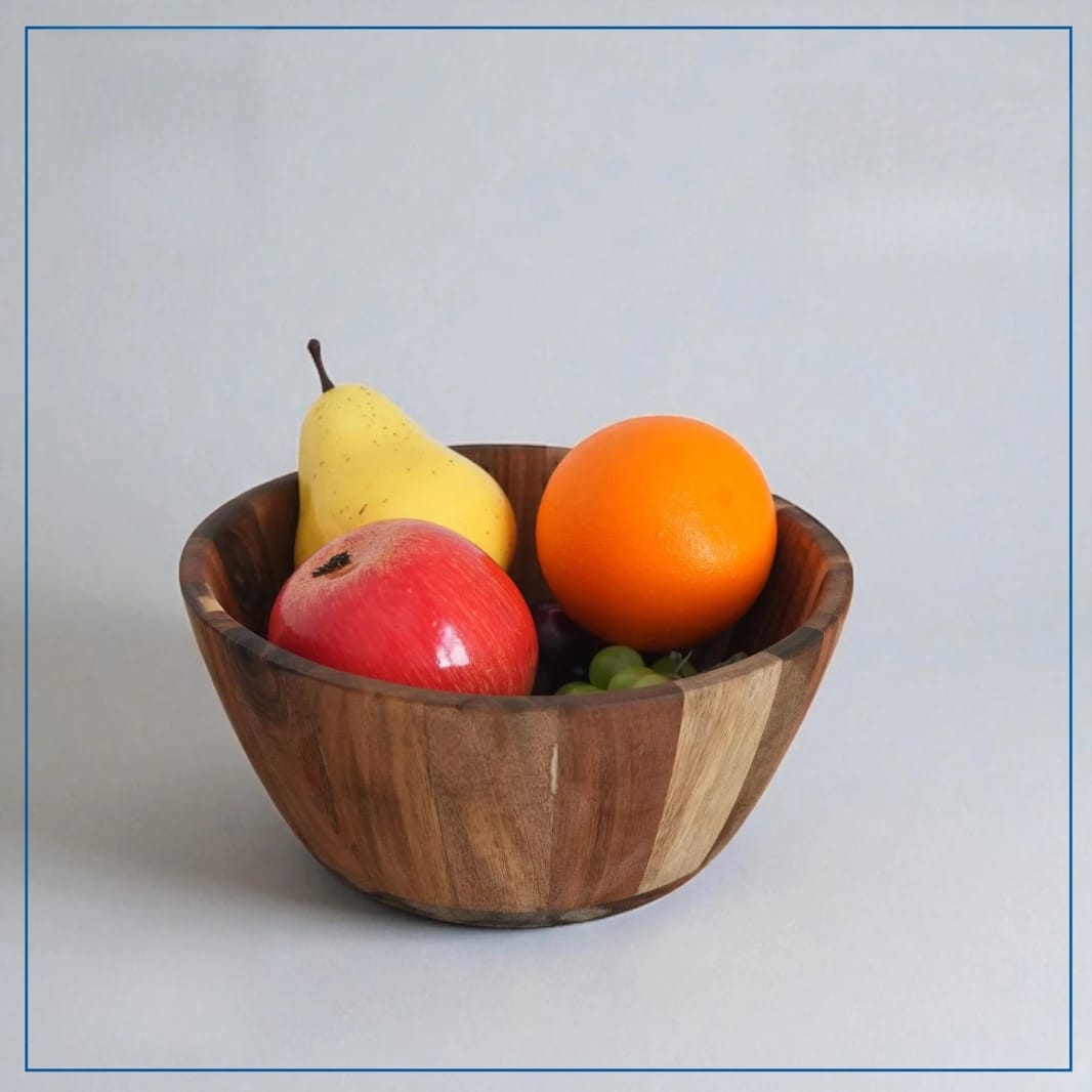 Julia Wooden Deep Bowl