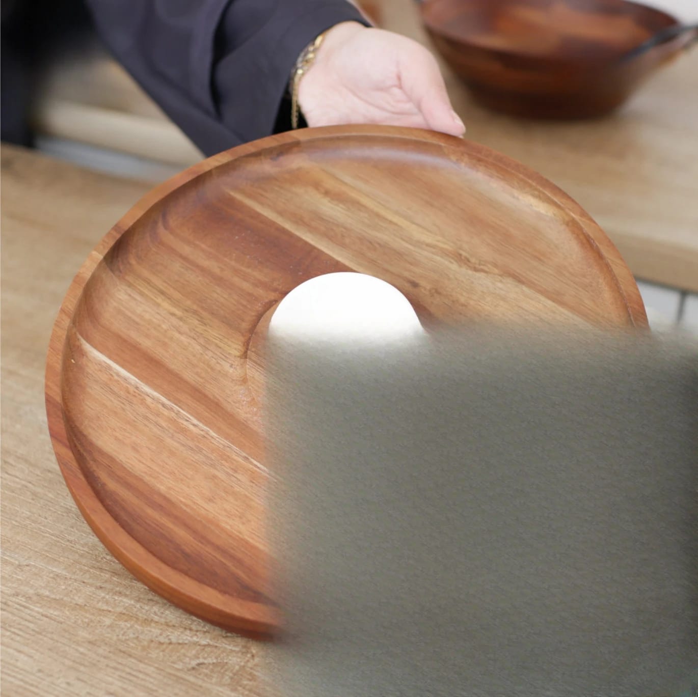 Rotating Fondue Bowl