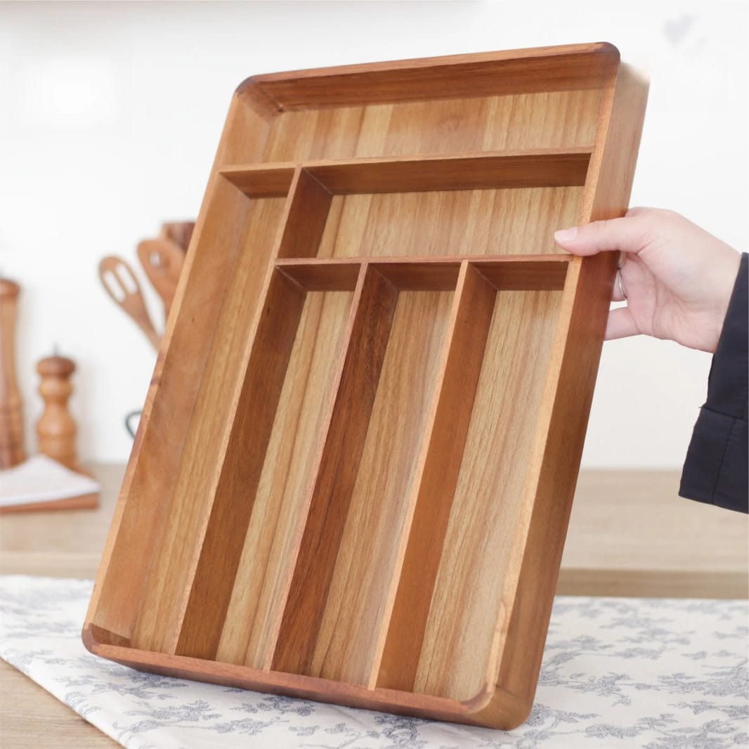 Wooden Spoon Organizer