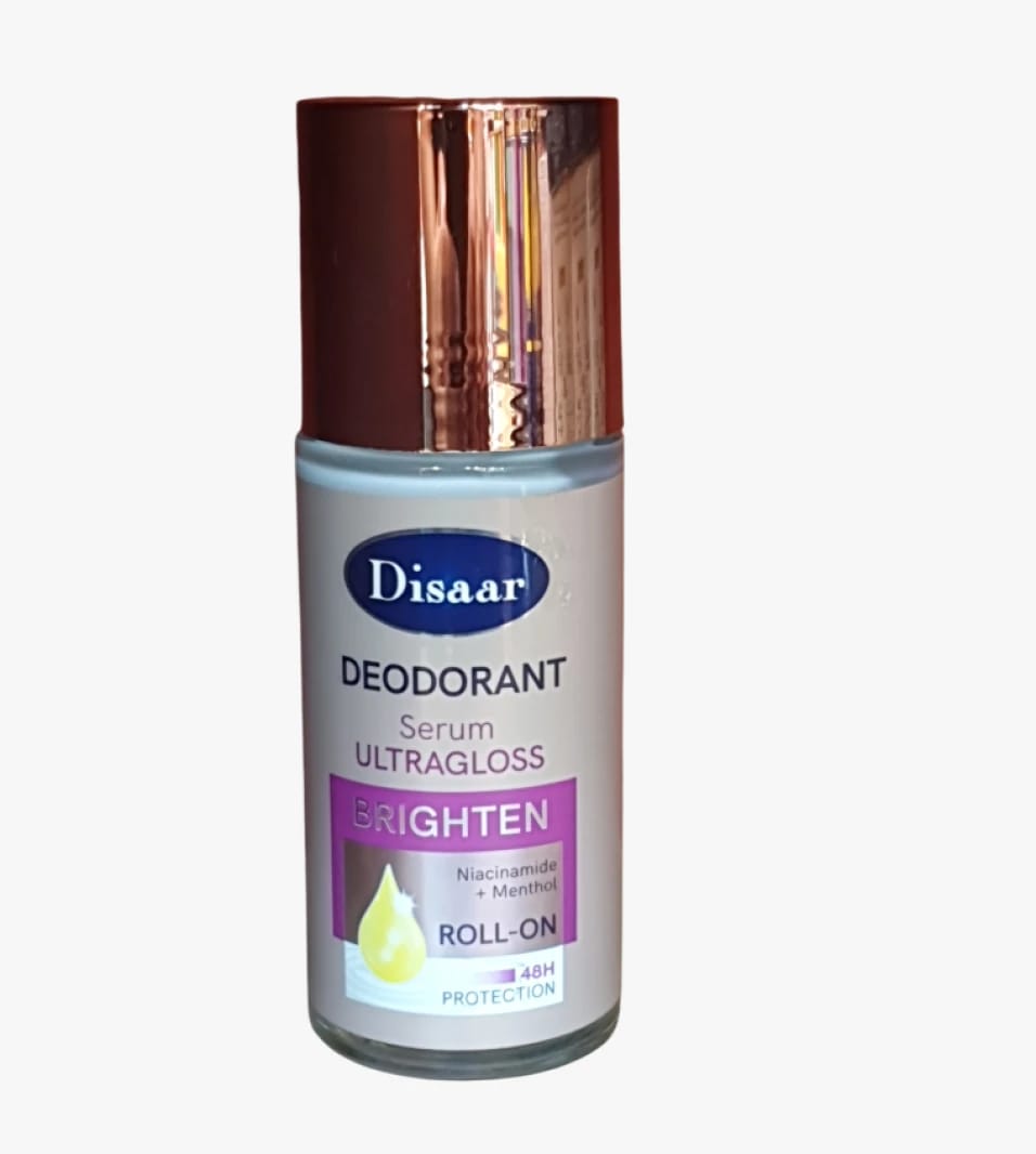 Disaar Deodorant Serum for Skin Brightening with 48H Protection for Unisex, Infused with Niacinamide and Menthol