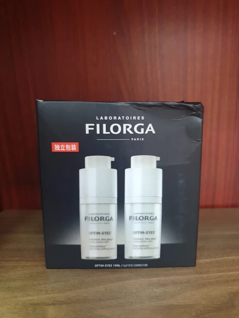 Laboratoires Filorga Luxurious Eye Contour Cream for Men and Women to Hydrate and Renew Eye Area, Reducing Wrinkles and Dark Circles