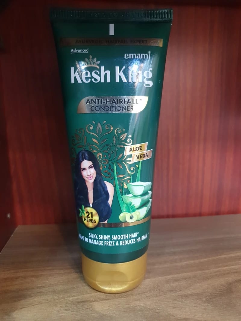 Advanced Kesh King Anti-Hairfall Conditioner with Aloe Vera & Herbs for All Hair Types and Nourished Scalp Care