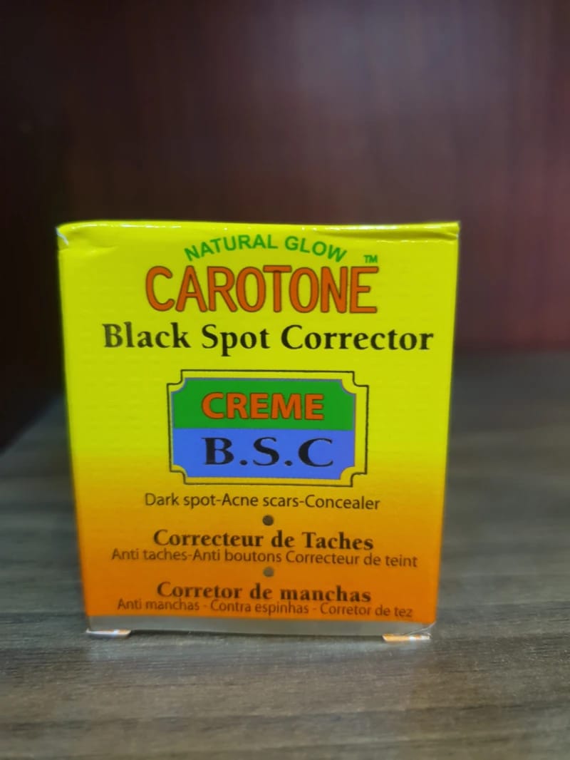 Carotone Black Spot Corrector Cream Natural Glow for Men and Women with Effective and Natural Ingredients