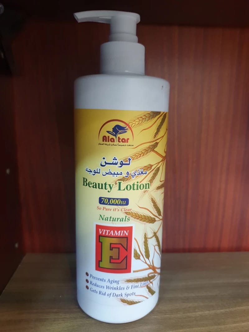 Alatar Naturals Beauty Lotion with Vitamin E for Complete Facial Care and Removal of Blemishes