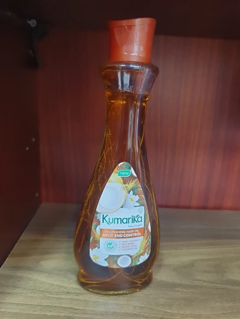 Kumarika Nourishing Hair Oil Modern Design Split End Control for Women Seeking Shine and Beauty