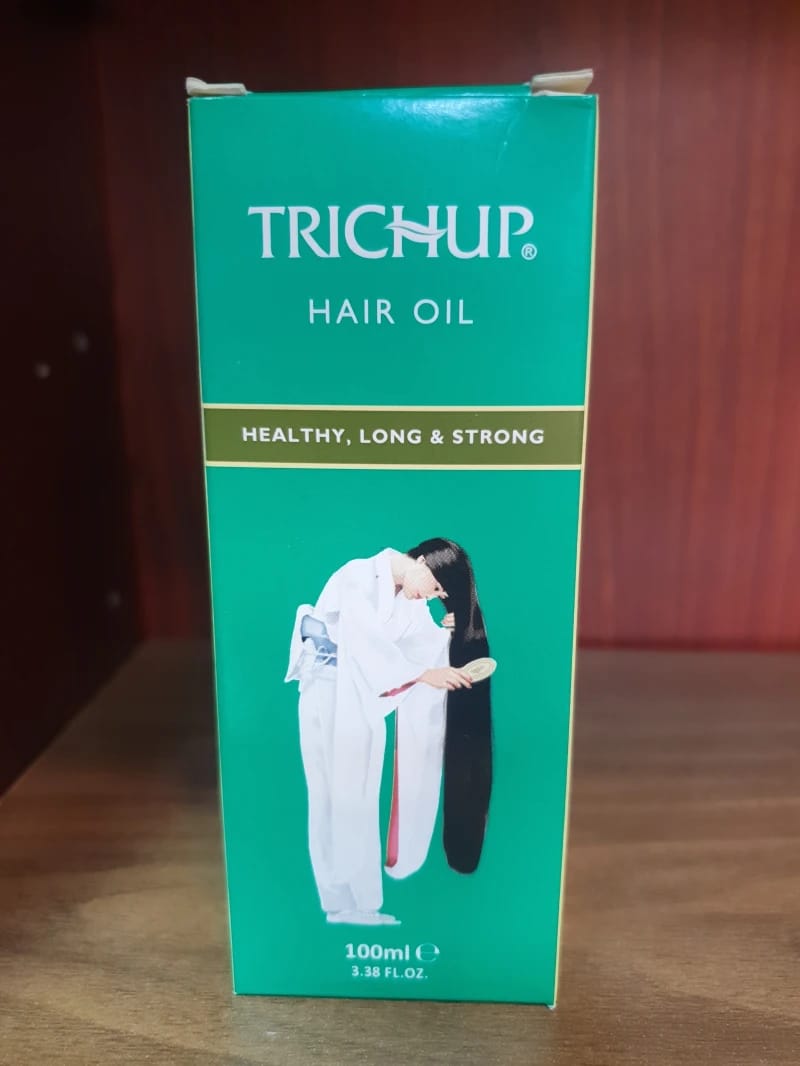 Trichup Hair Oil for Long, Healthy Hair Designed to Promote Strength and Shine for All Ages and Genders, Enriched with Aloe Vera and Neem