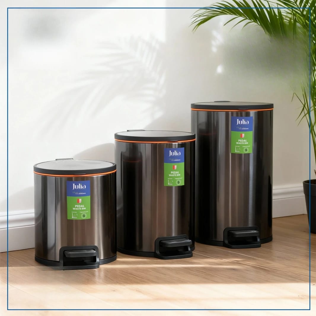 Julia Pedal Trash Can