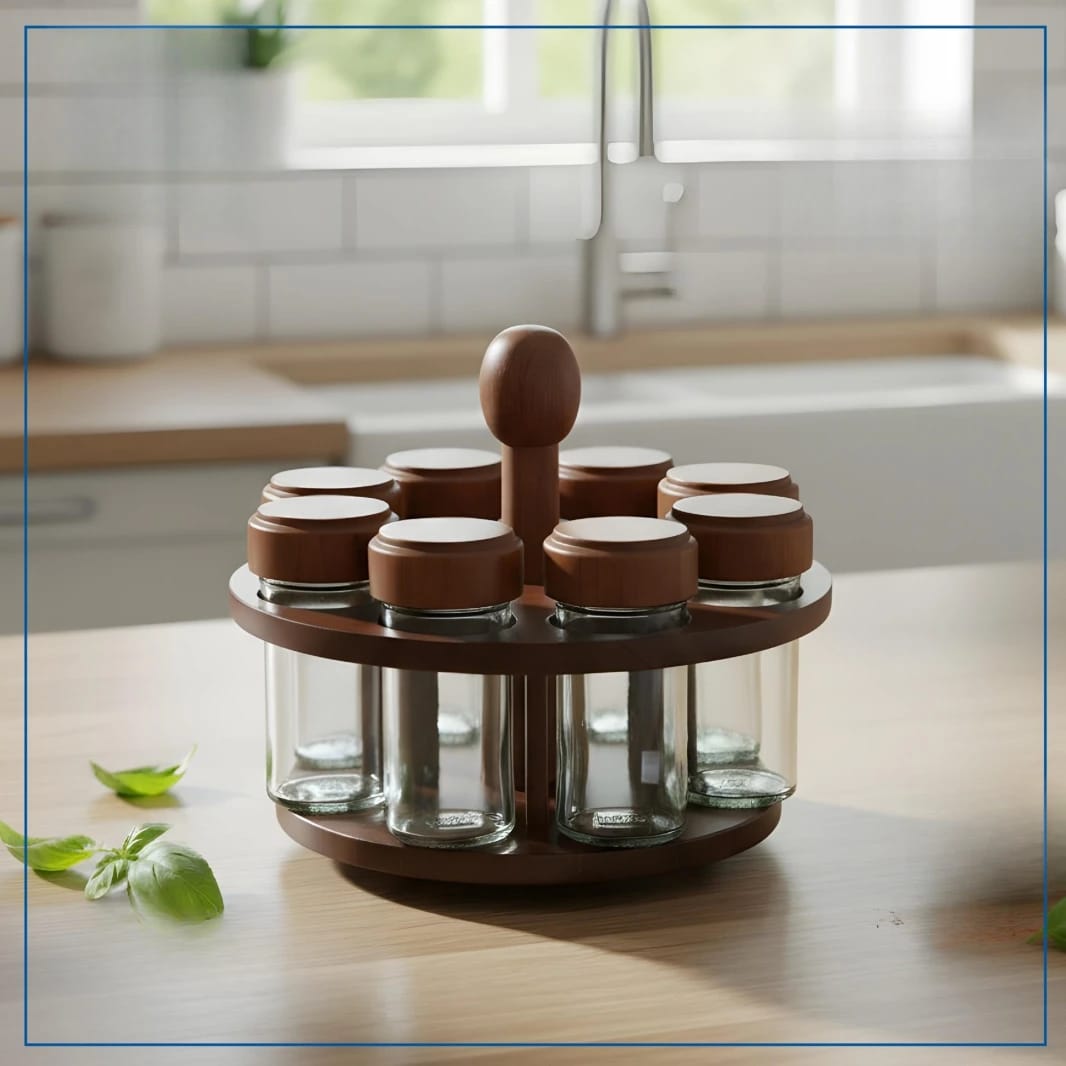 6-Piece Spice Jar Set