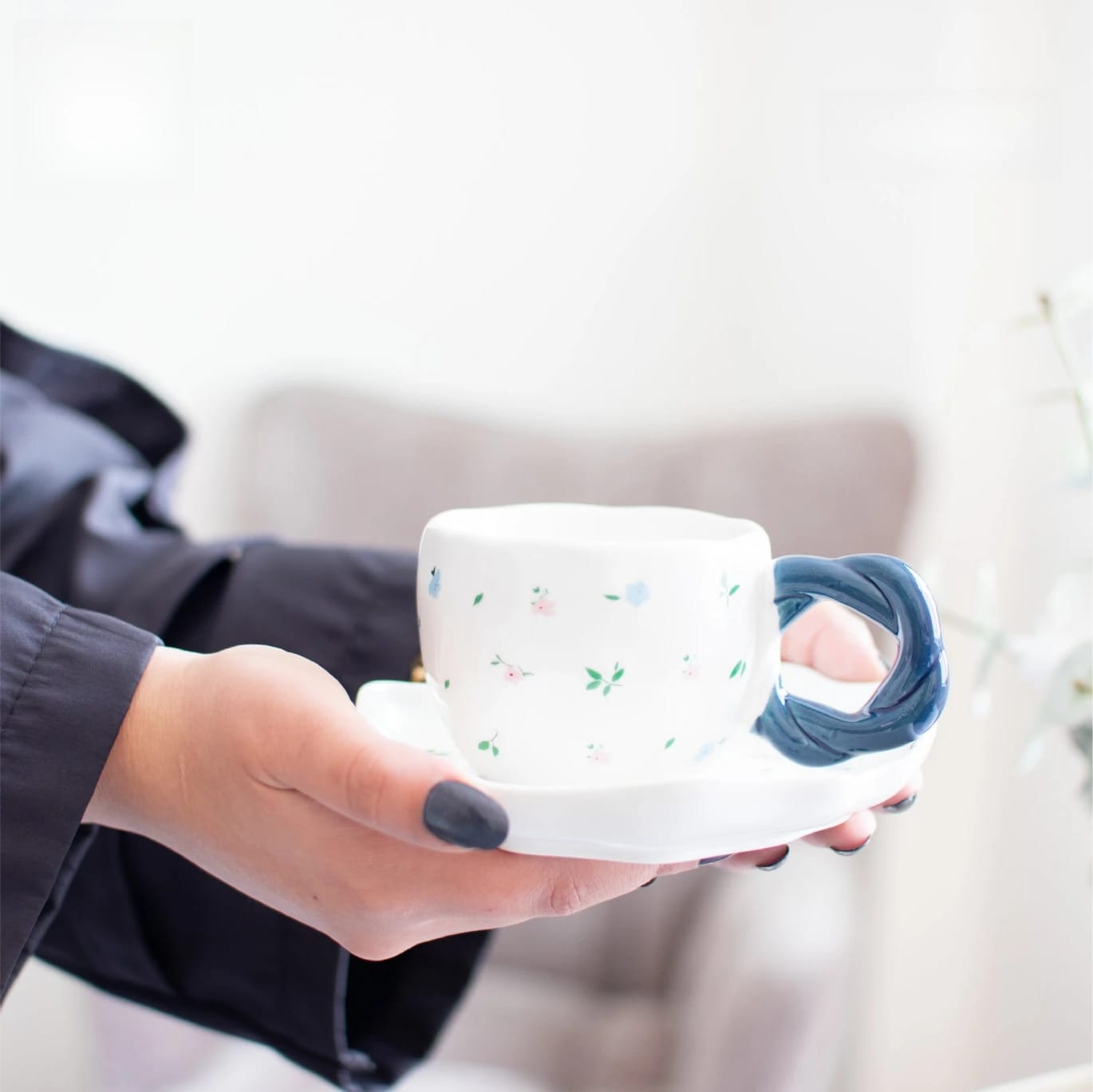 Mug and Saucer Set