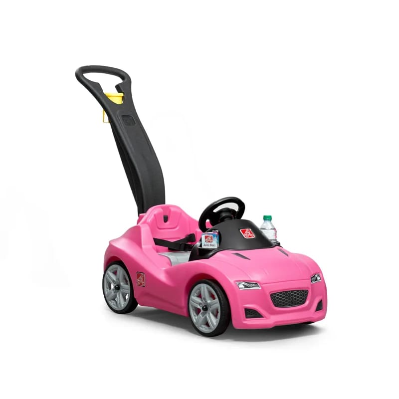 Step2 Whisper Ride Cruiser Kids Push Car with Steering Wheel and Storage