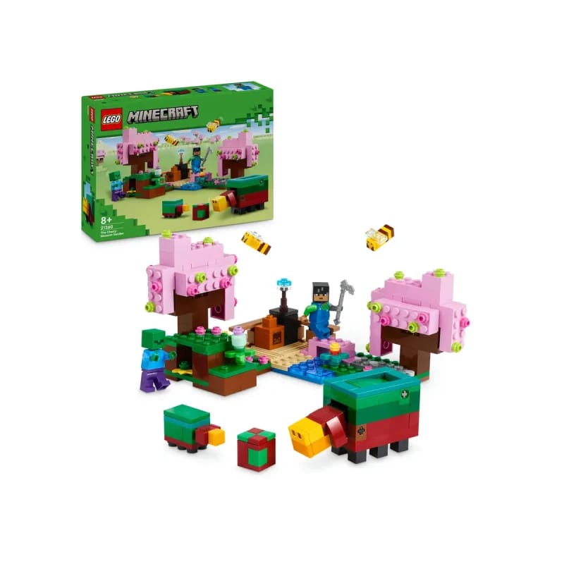 LEGO ماينكرافت حديقة زهور الكرز