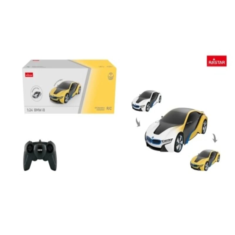 سيارة Rastar R/C 1:24 BMW I8 بجهاز تحكم عن بعد