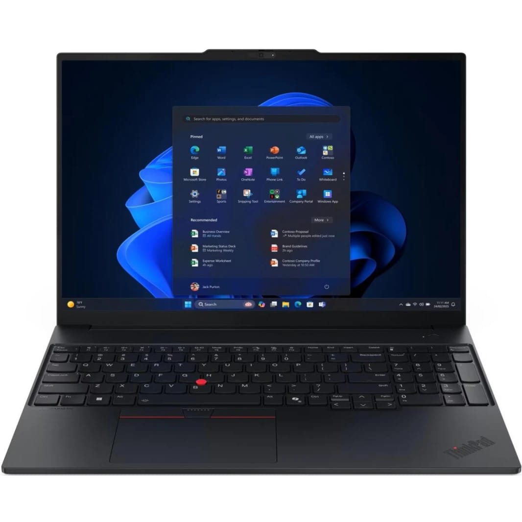 Lenovo ThinkPad E16 Gen 3 Black Laptop - AMD Ryzen 7, 16GB, 512GB SSD