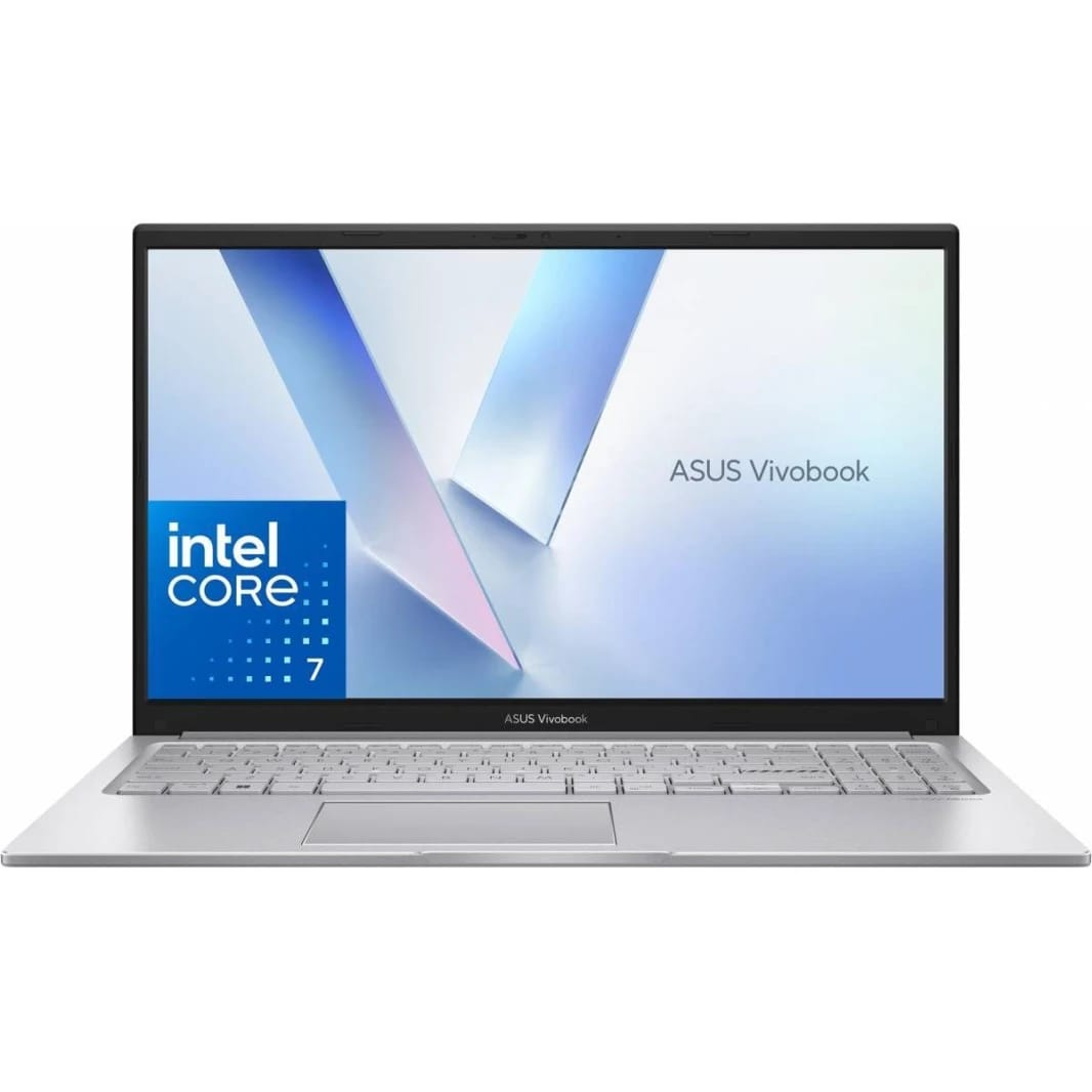 Asus VivoBook 15, 15.6" FHD, Intel® Core 7 150U, 8GB DDR5 RAM, 512GB SSD, Silver Laptop