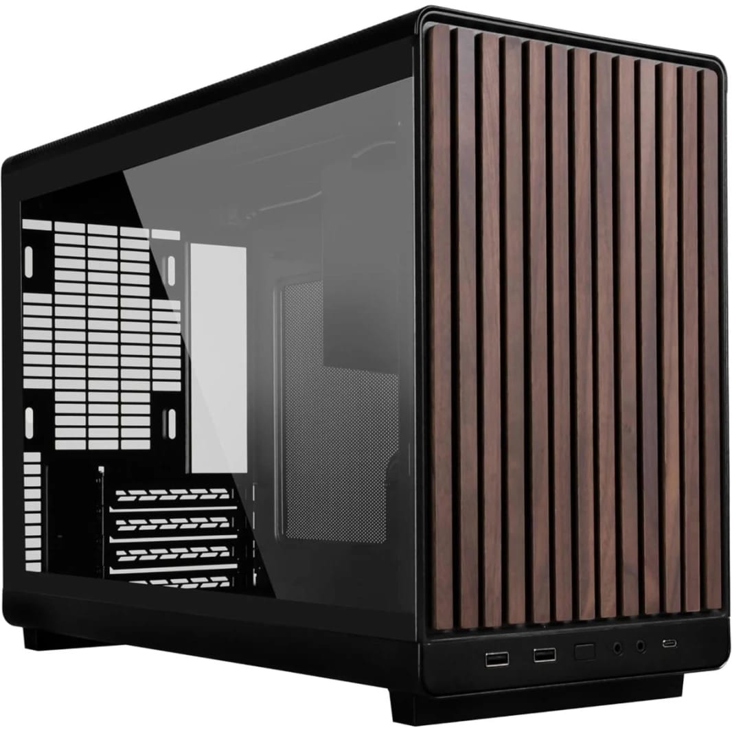 Lian Li A3-mATX Wood Edition (Black) Mini Tower Gaming Case